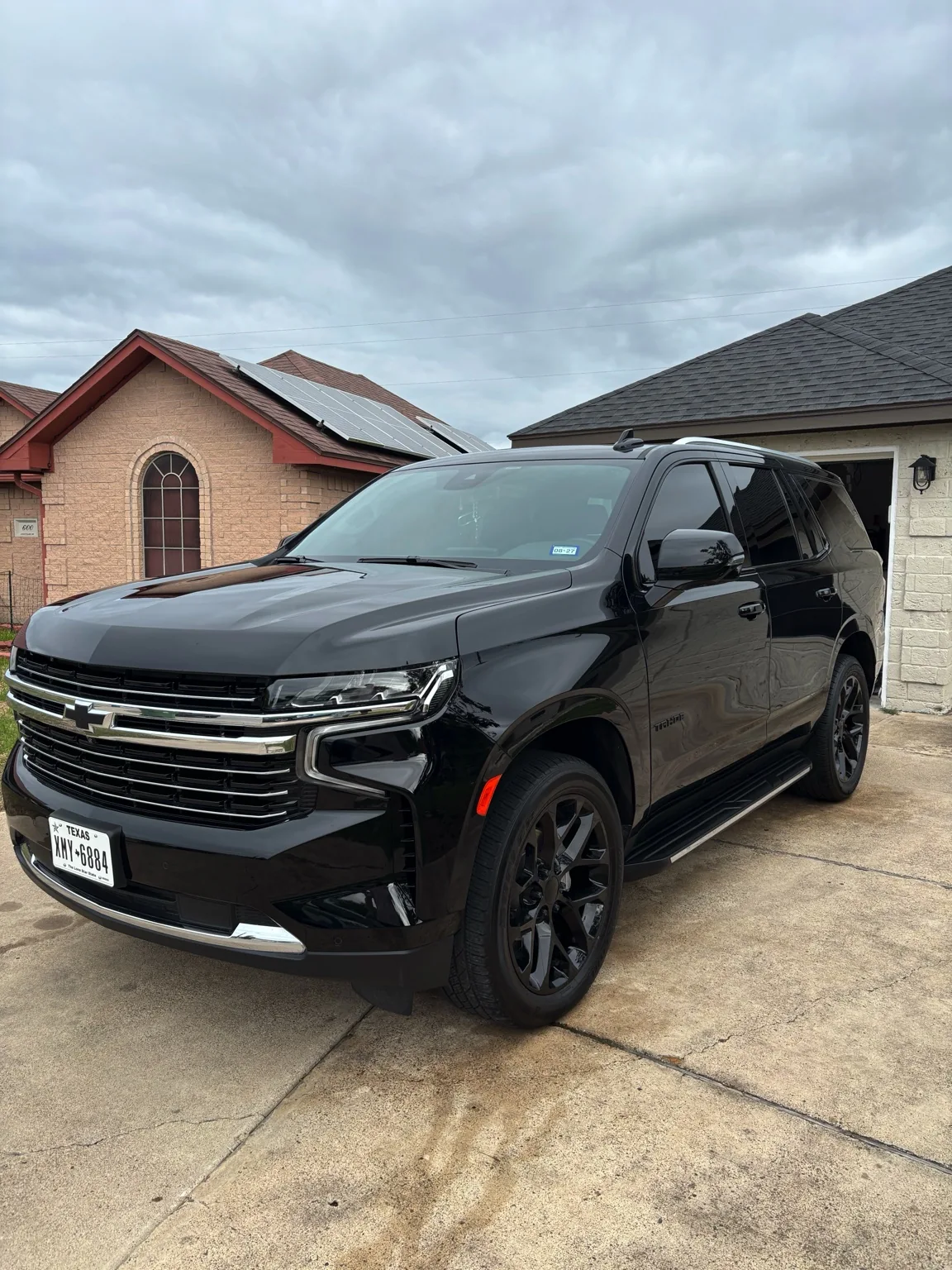 Black Chevrolet Tahoe after Revival Auto Detailing, clean and glossy